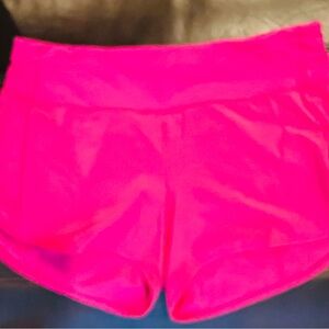 Lululemon speed up 4” shorts
